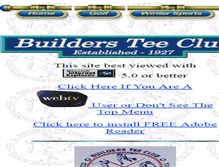 Tablet Screenshot of builderstee.com